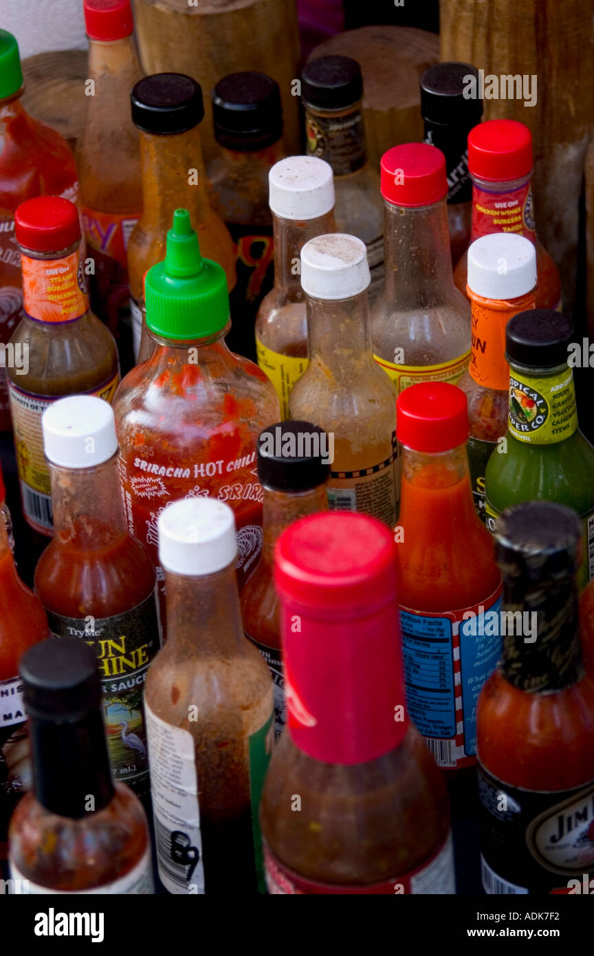 Condiments Stock Photo