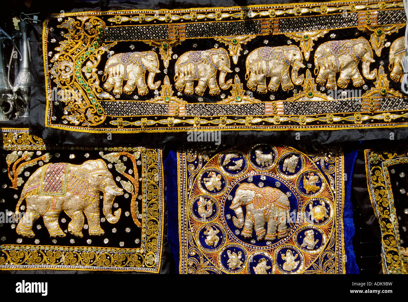 South East Asia tapestry Stock Photo - Alamy