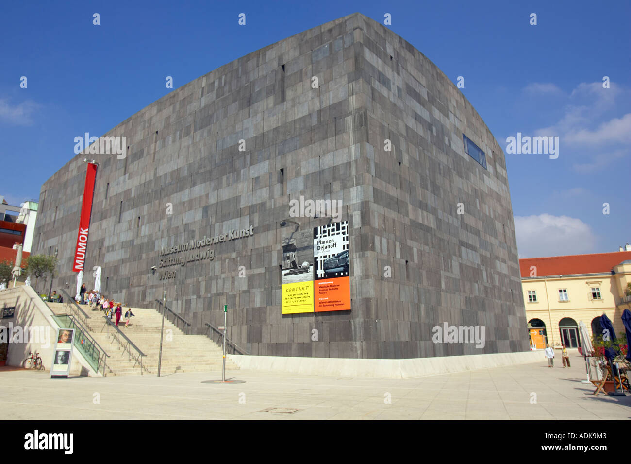 The Museum of Modern Art Ludwig Foundation in Vienna Stock Photo