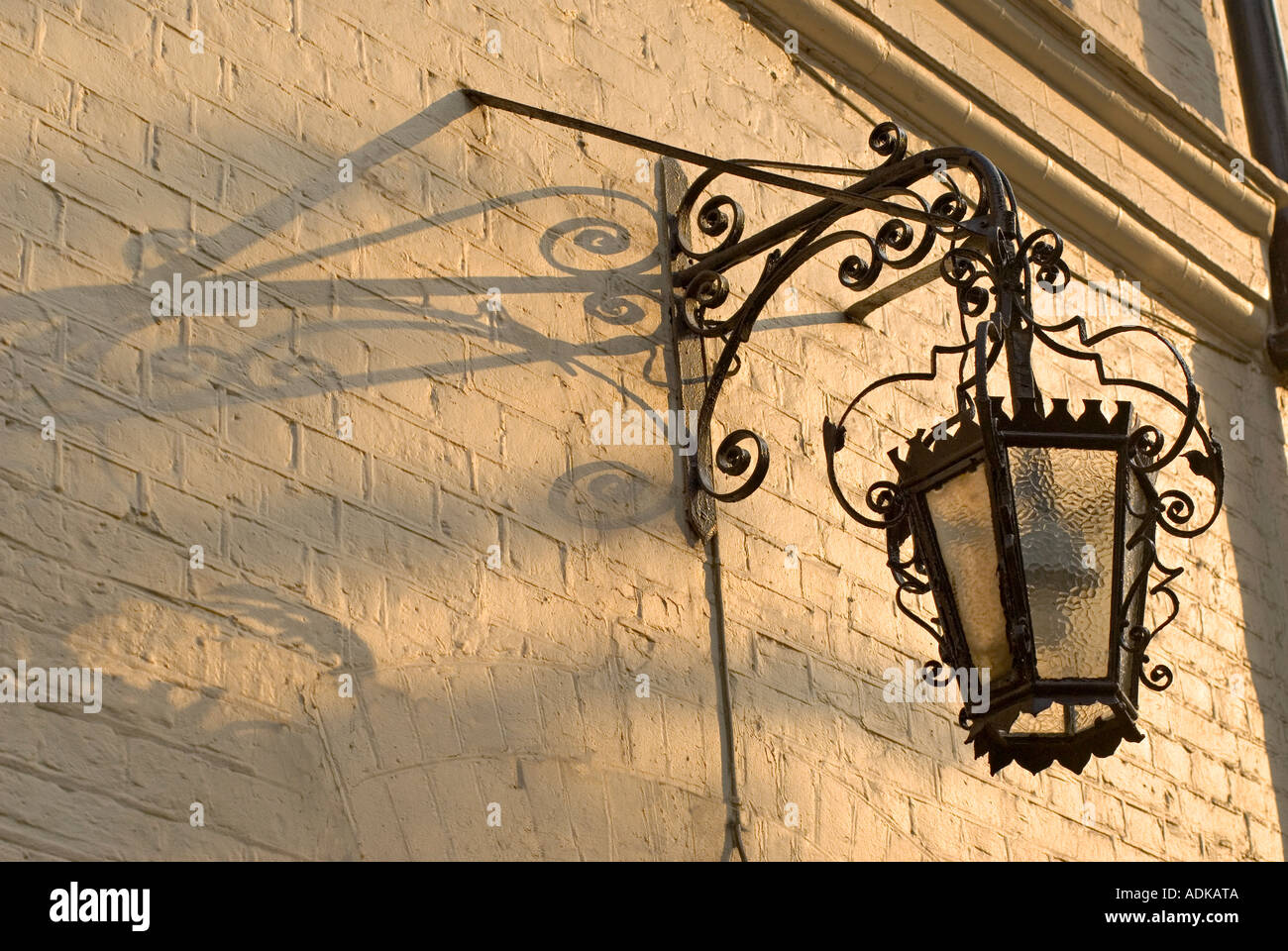 Lantern Above The Door Of The London Sketch Club In Dilke