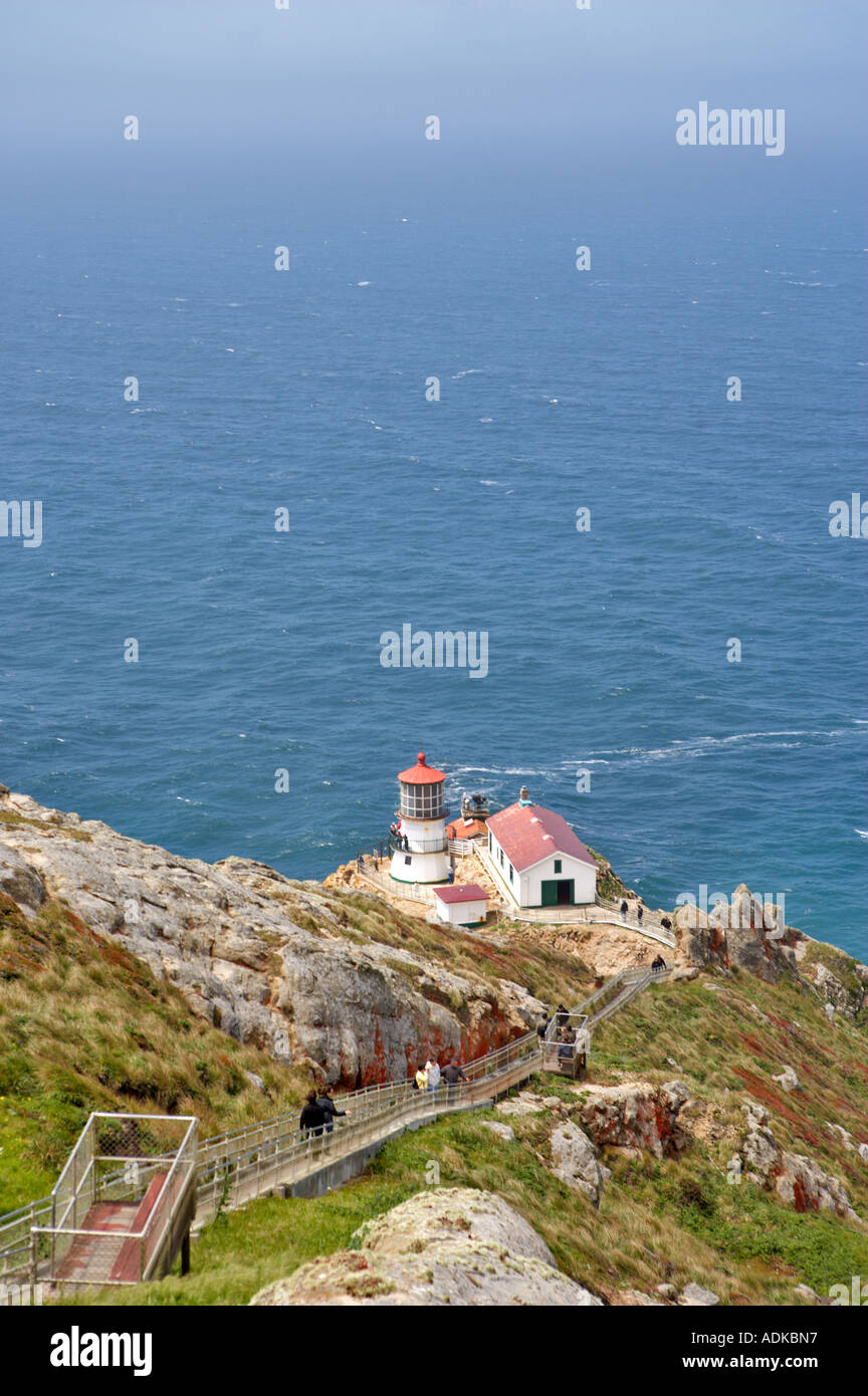 Point Reyes Lighthouse with steps Point Reyes National Seashore ...