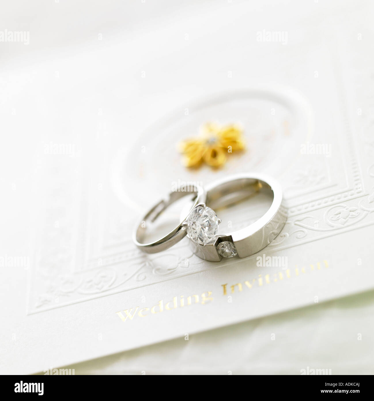 With This Ring Ceremony Cards by Basic Invite