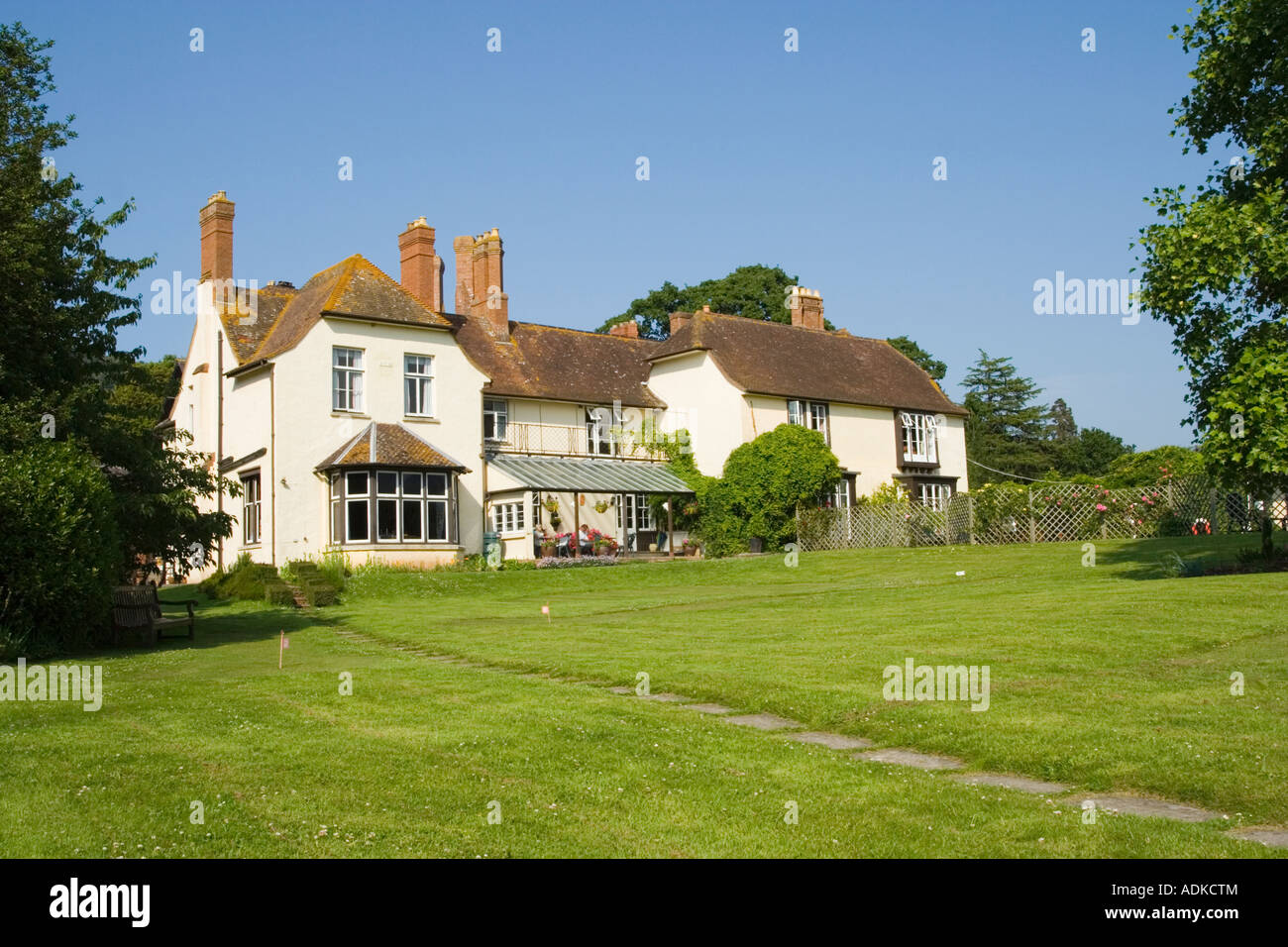 Holnicote Country House, Selworthy, Somerset, UK Stock Photo