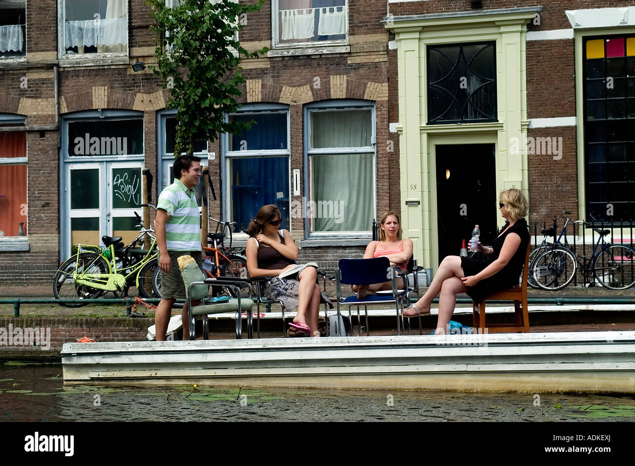 Leiden Students Stock Photo 13442777 Alamy