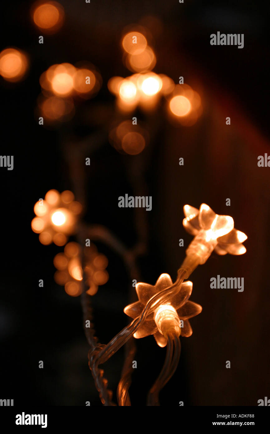 Fairy Lights Stock Photo