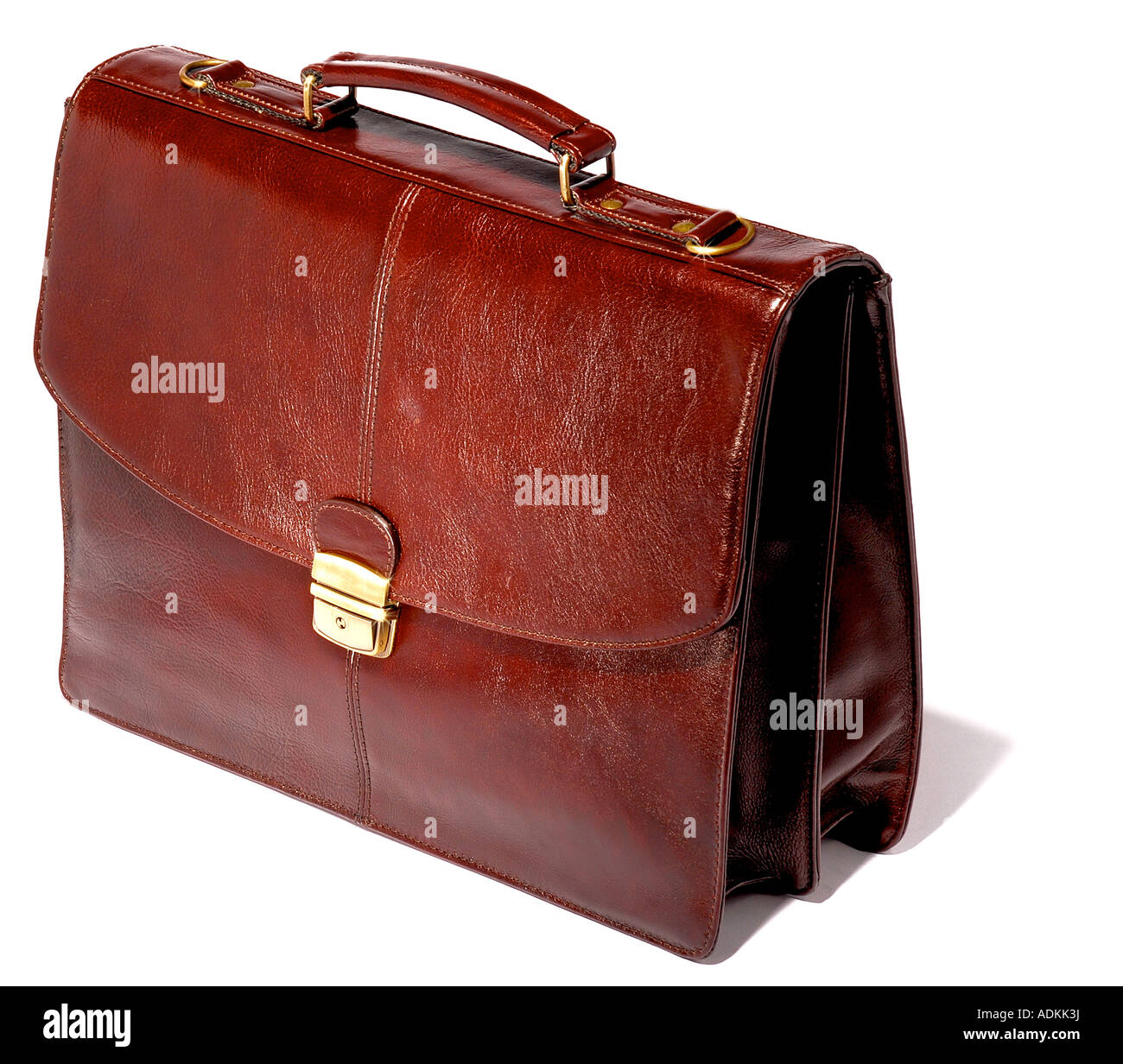 Brown Briefcase. Picture by Paddy McGuinness paddymcguinness Stock Photo