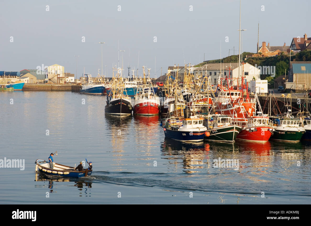 boat-leaving-the-irish-sea-fishing-port-harbour-of-kilkeel-county-down