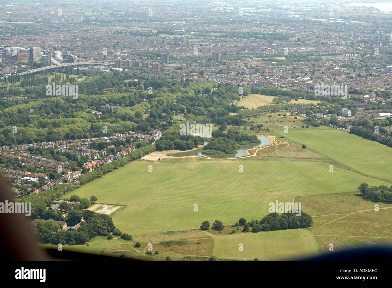 Wanstead flats aerial hires stock photography and images Alamy