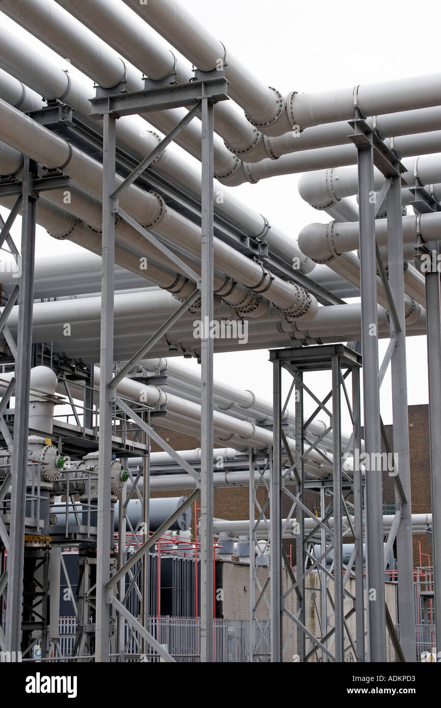 Gas Insulated Switching GIS electrical power transmission plant systems ...