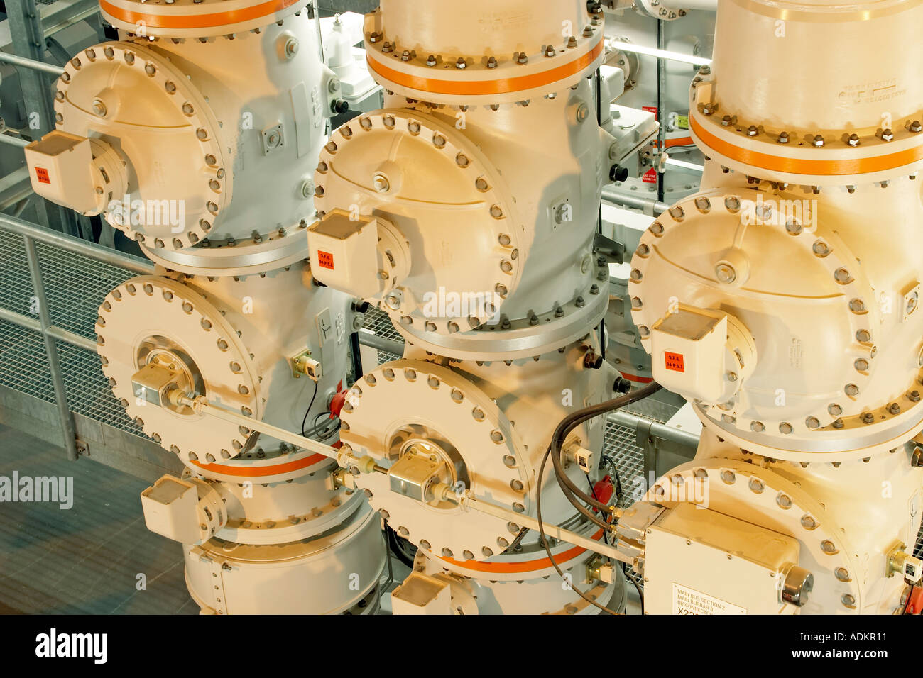 Gas Insulated Switching GIS electrical power transmission plant systems ...