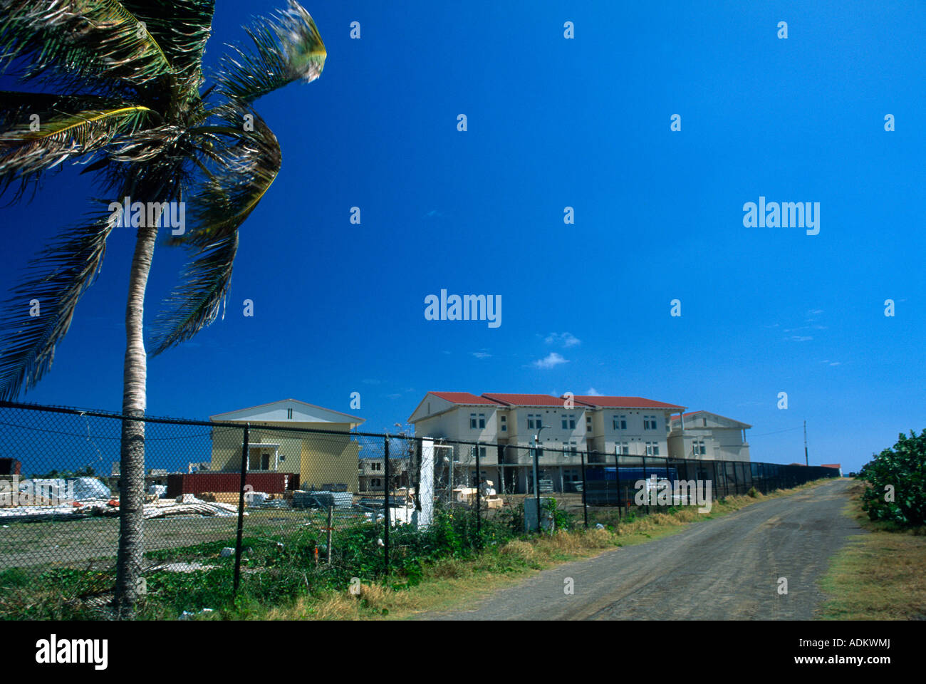 New Construction Frigate Bay St Kitts Stock Photo Alamy