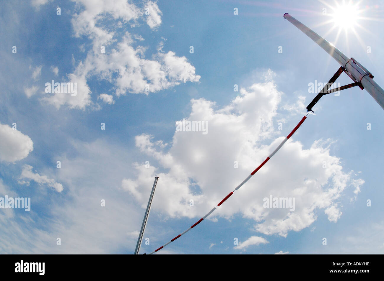 Raise the bar high jump hi-res stock photography and images - Alamy