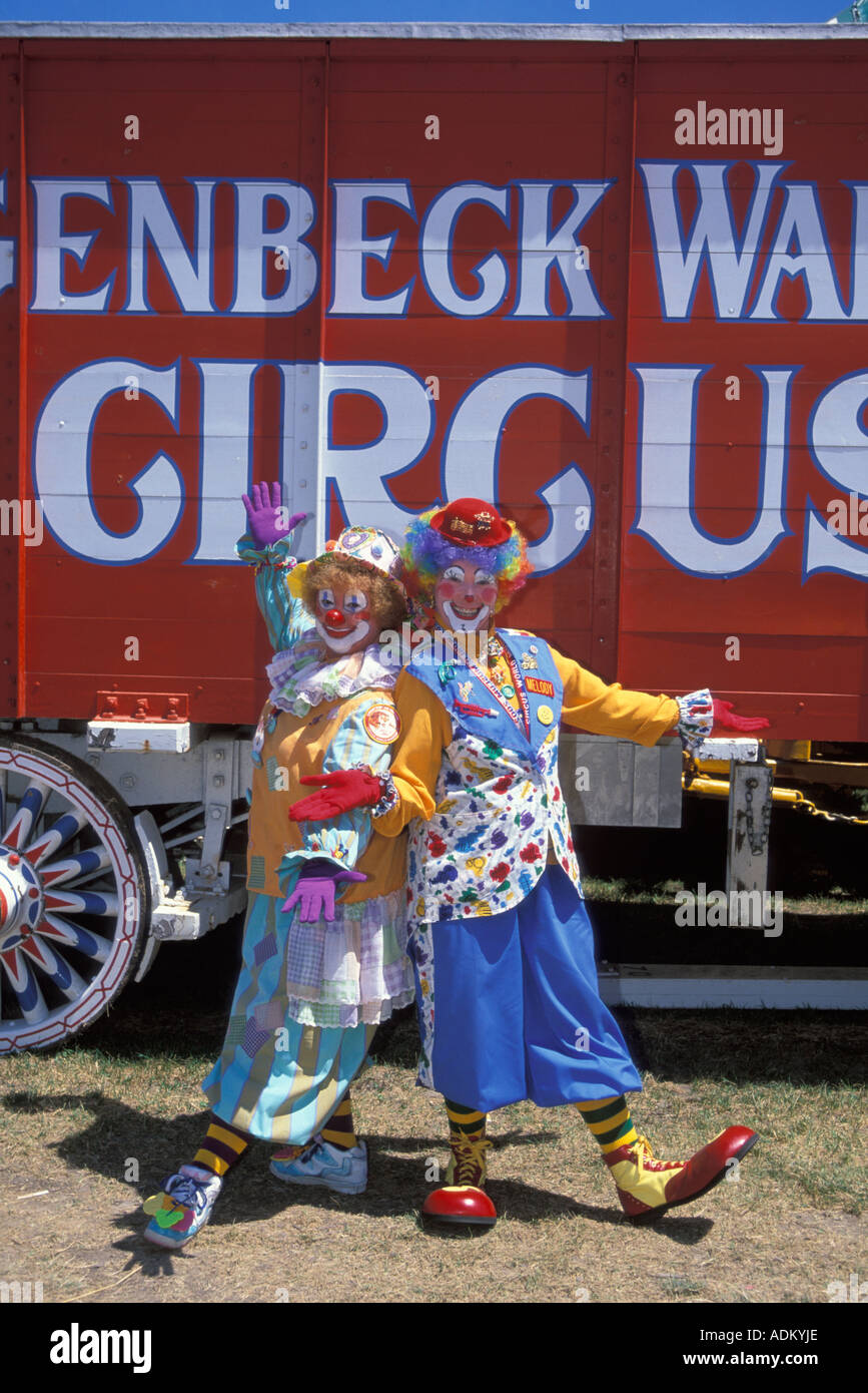 Clowns The Great Circus Parade Milwaukee Wisconsin United States of