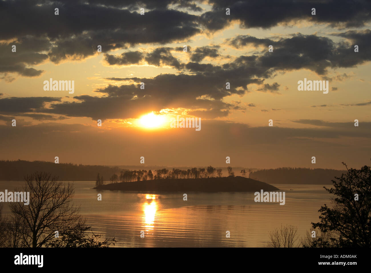 sunrise at Mahone Bay, Nova Scotia, Canada, North America. Photo by