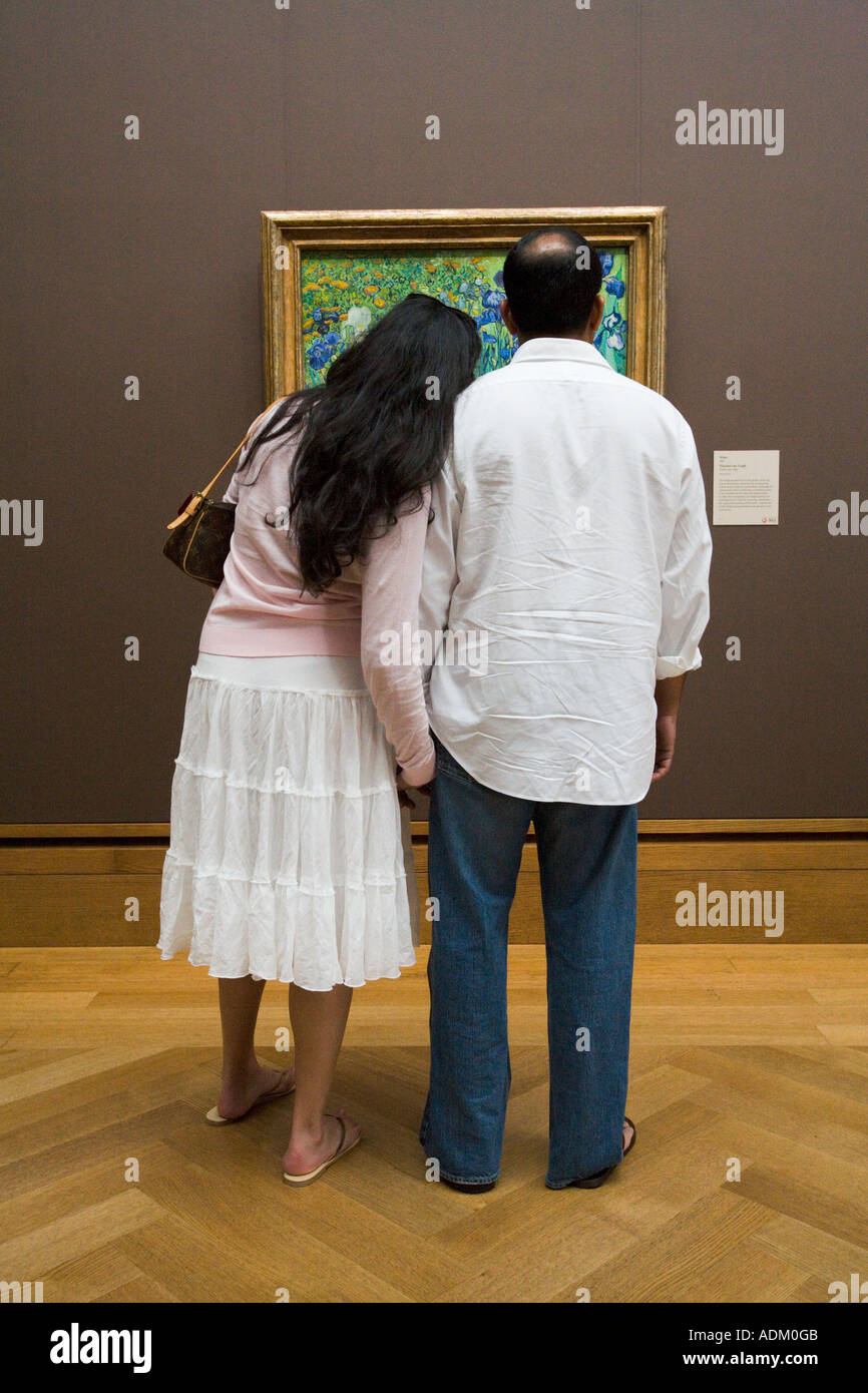 Van Gogh paintings Getty Center Brentwood Los Angeles California United
