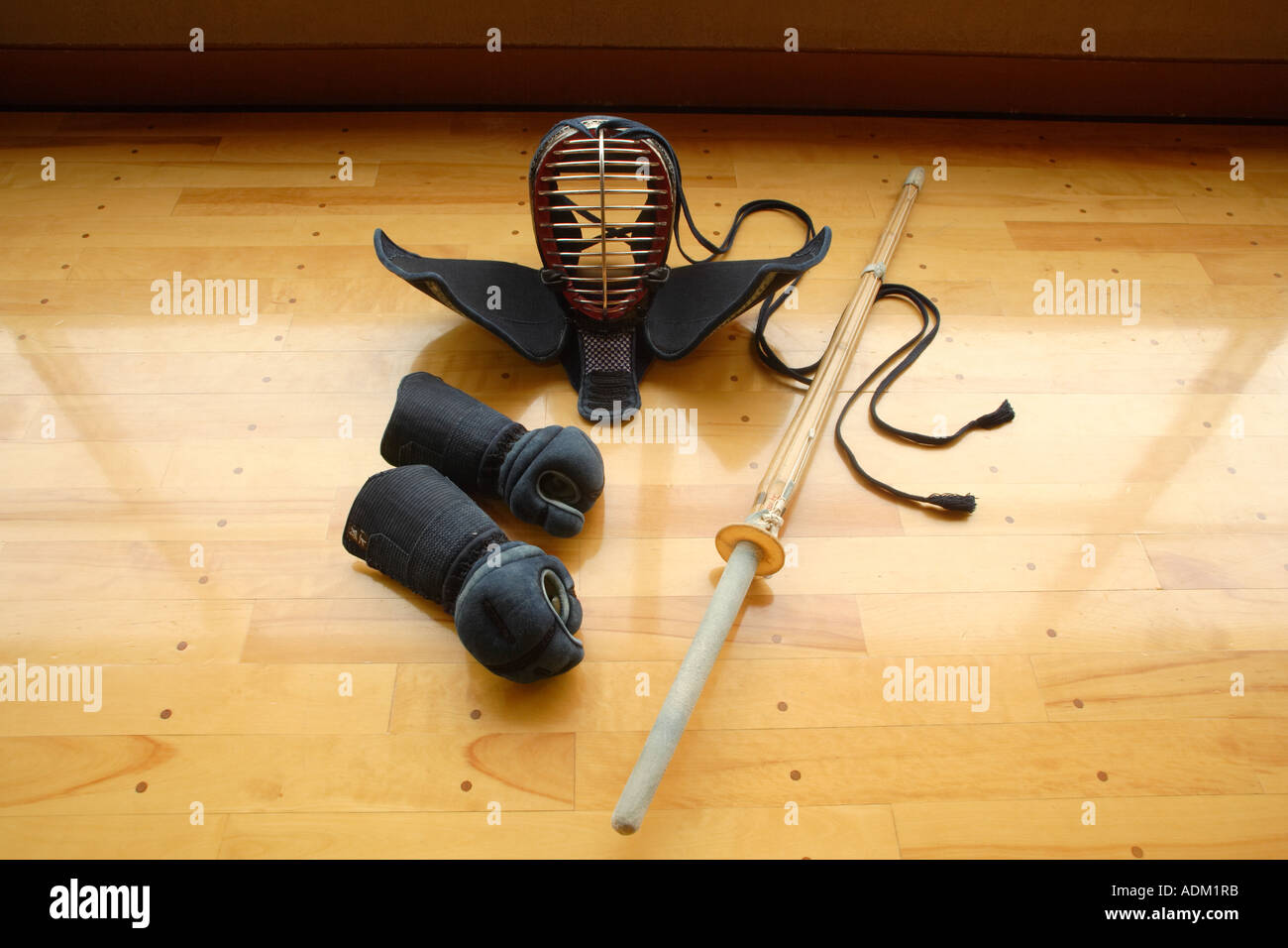 Japanese Kendo Fencing Equipment Stock Photo Alamy