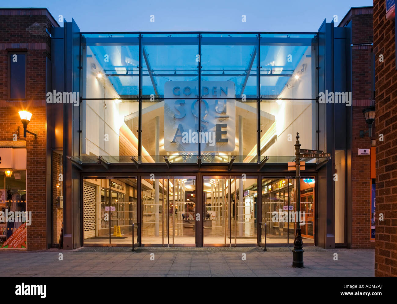 Golden Square Shopping Centre Warrington Stock Photo