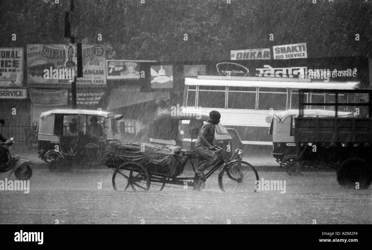 Red auto rickshaw Black and White Stock Photos & Images - Alamy