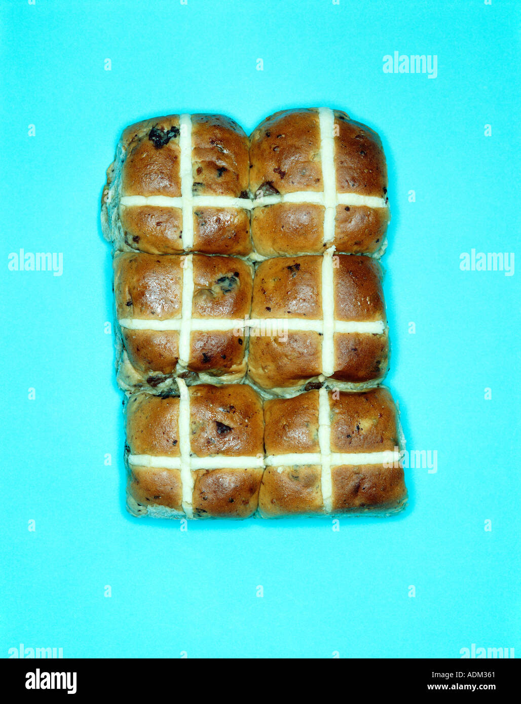 hotcross bun Stock Photo