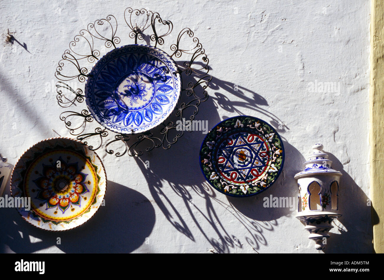 Seville Spain Ceramics Shop Stock Photo Alamy