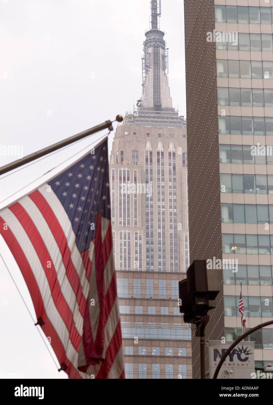 United states flag empire hi-res stock photography and images - Alamy