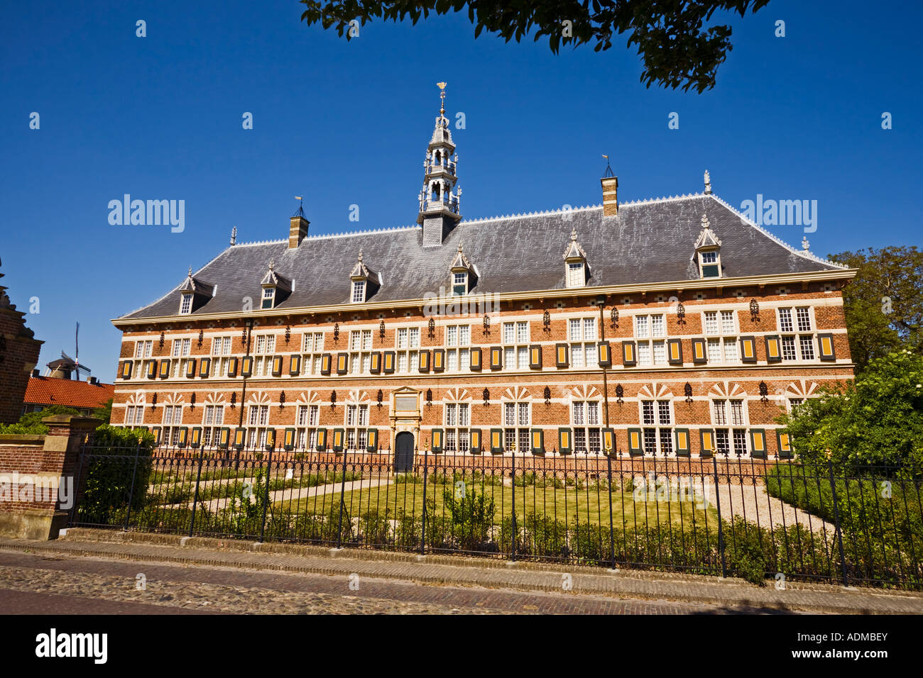 The city museum once an orphanage at Buren Holland Stock Photo