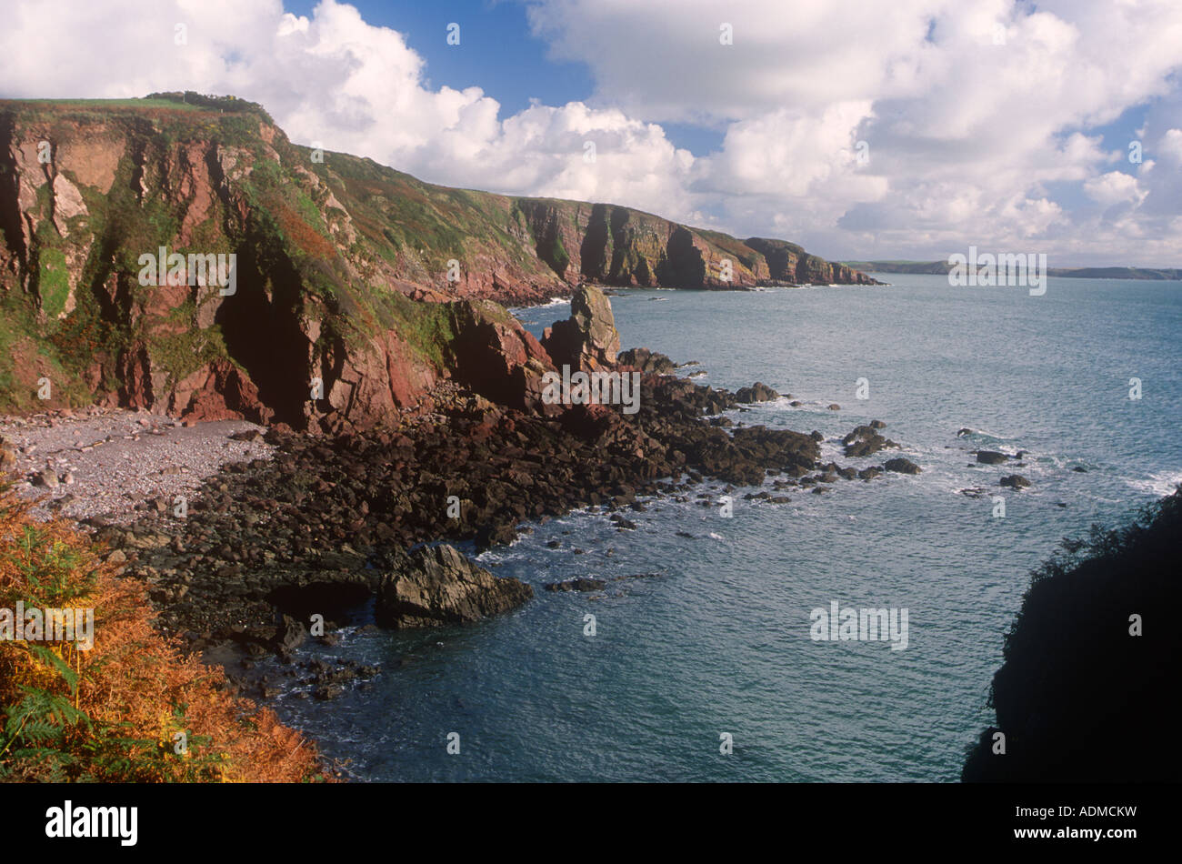 Greenala Point Near Stackpole Freshwater East Pembrokeshire Dyfed West ...