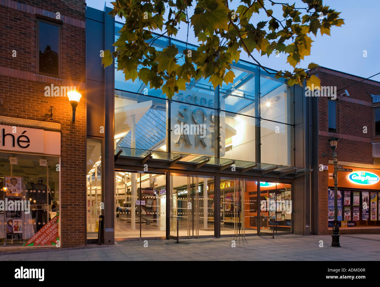 Golden Square Shopping Centre Warrington Stock Photo Alamy