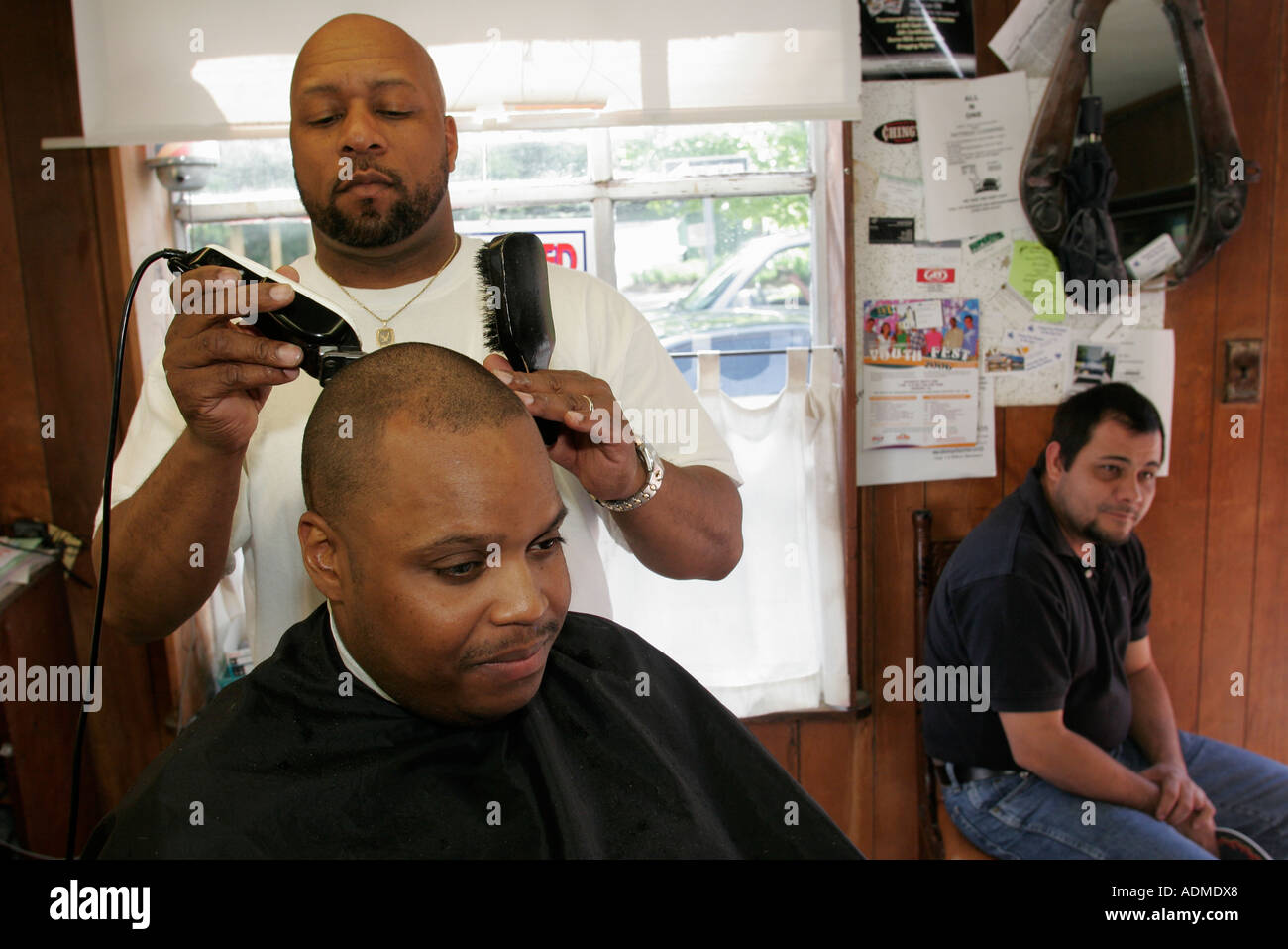 African american barber virginia hires stock photography and images Alamy