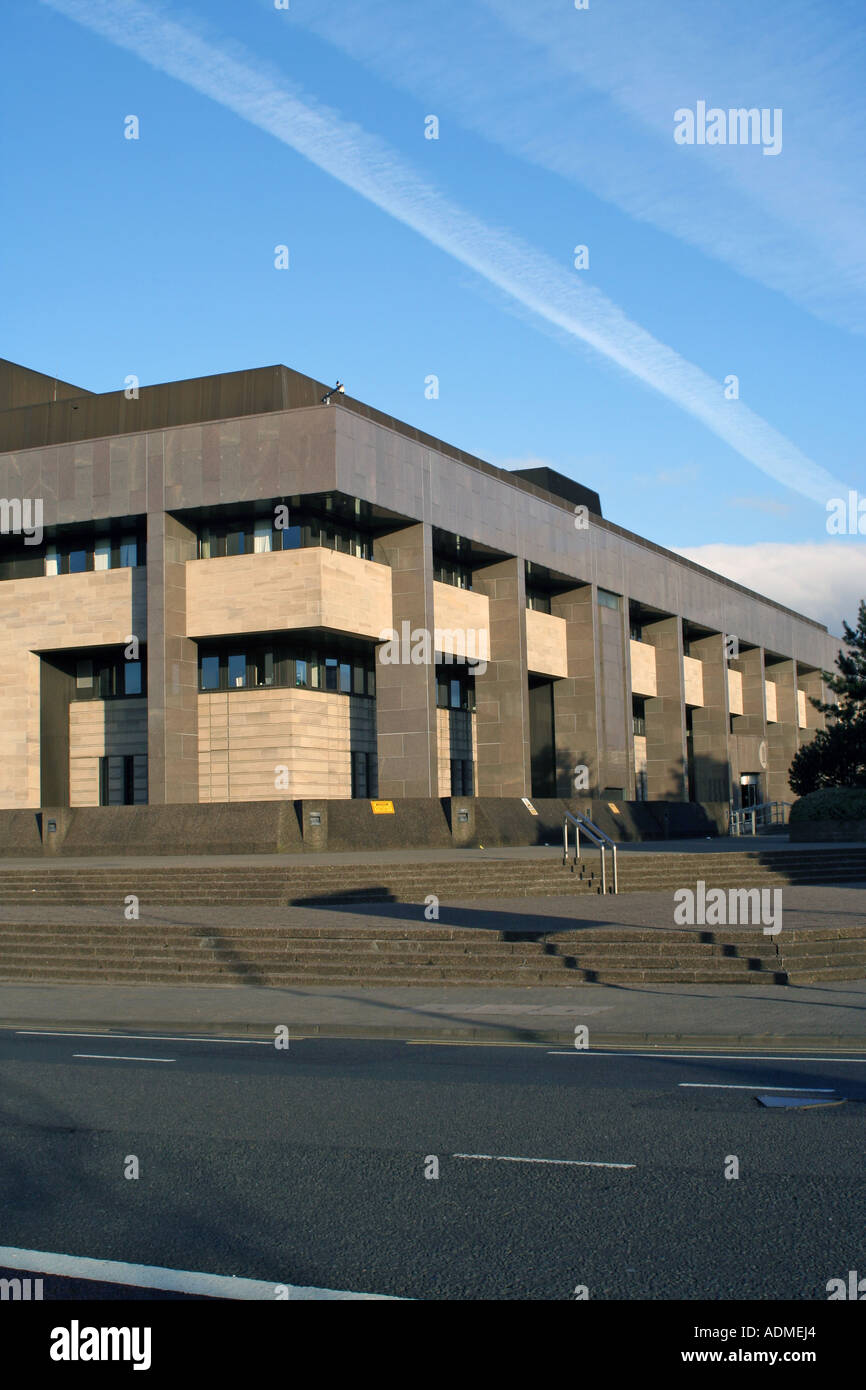 Glasgow Sheriff Court, Glasgow, Scotland, United Kingdom. Stock Photo