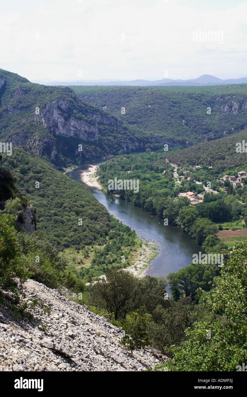 Ardeche gorge, Southern France Stock Photo - Alamy