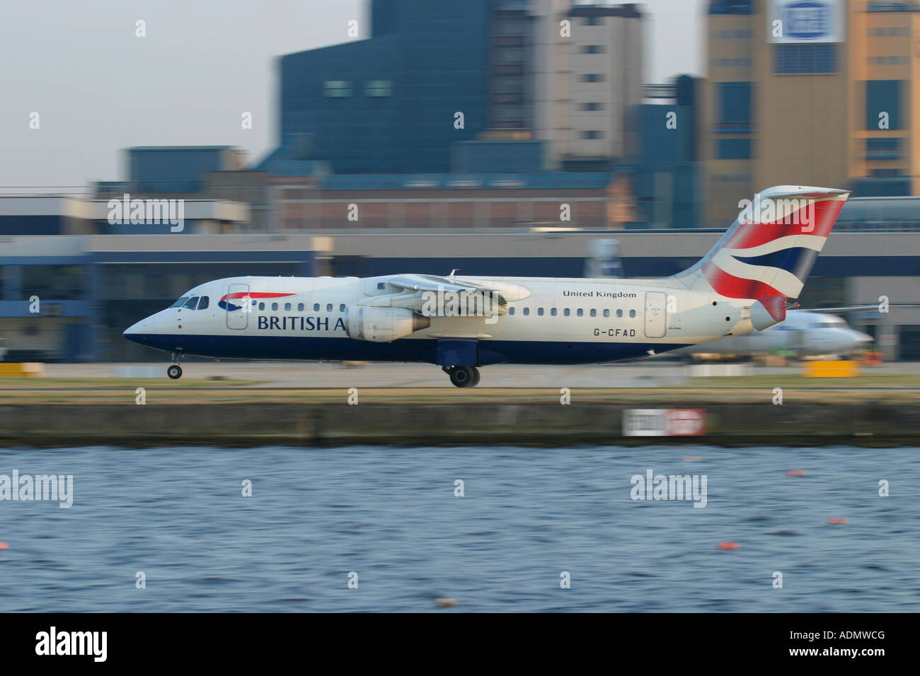 British Airways regional jet Stock Photo