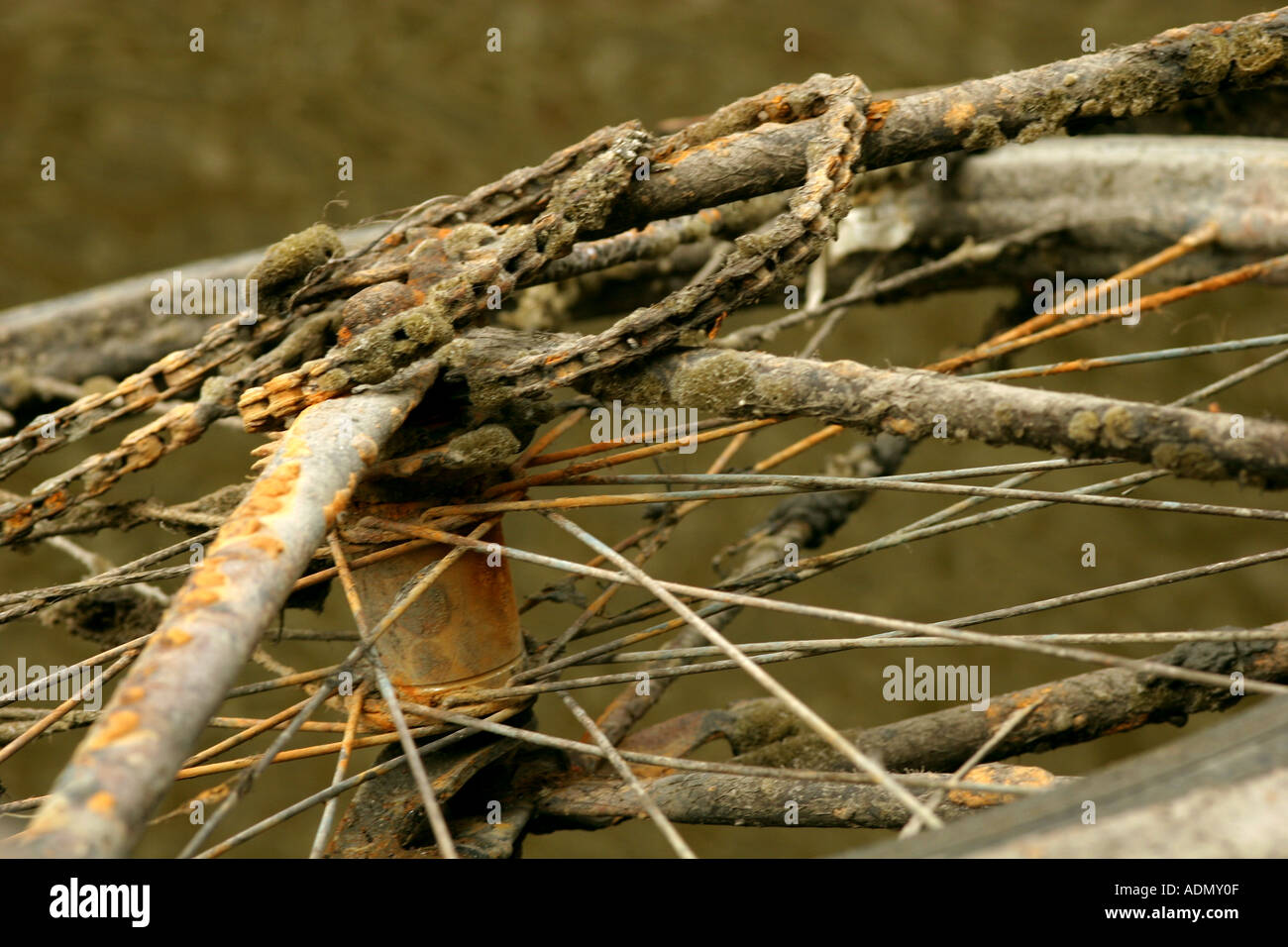 Broken wheel hi-res stock photography and images - Alamy