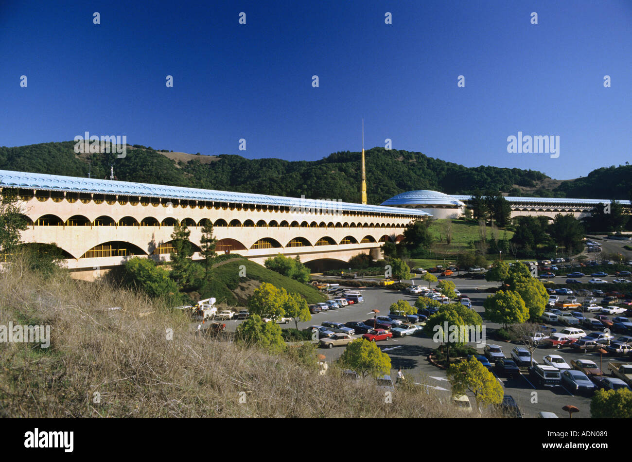 The Marin County Civic Center in California was designed by architect Frank  Lloyd Wright Stock Photo - Alamy