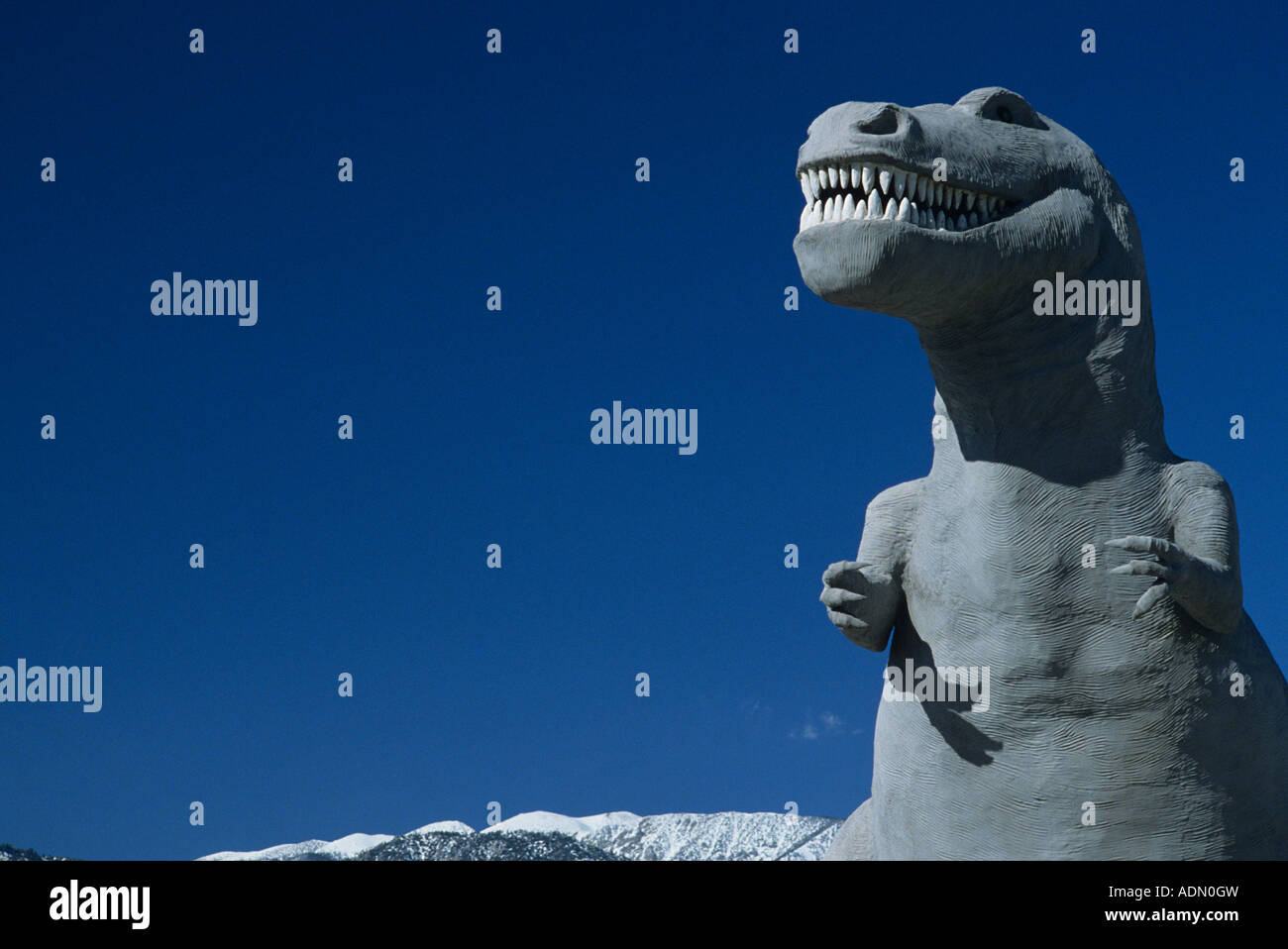 Roadside attraction the worlds largest dinosaurs Cabazon California