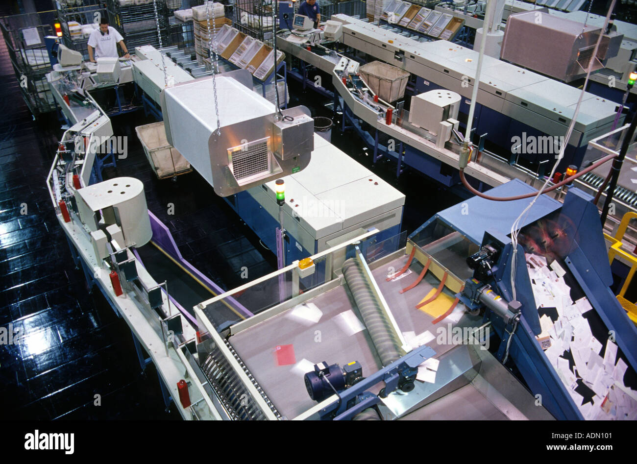 Regional automated mail sorting facility in Boise Idaho Stock Photo Alamy