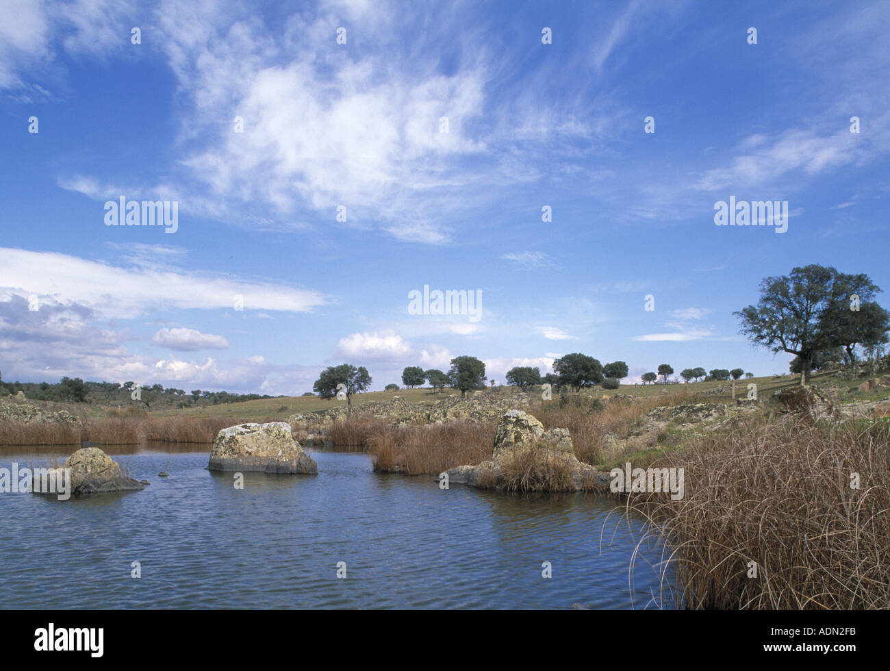 Extremadura, Landschaft Stock Photo
