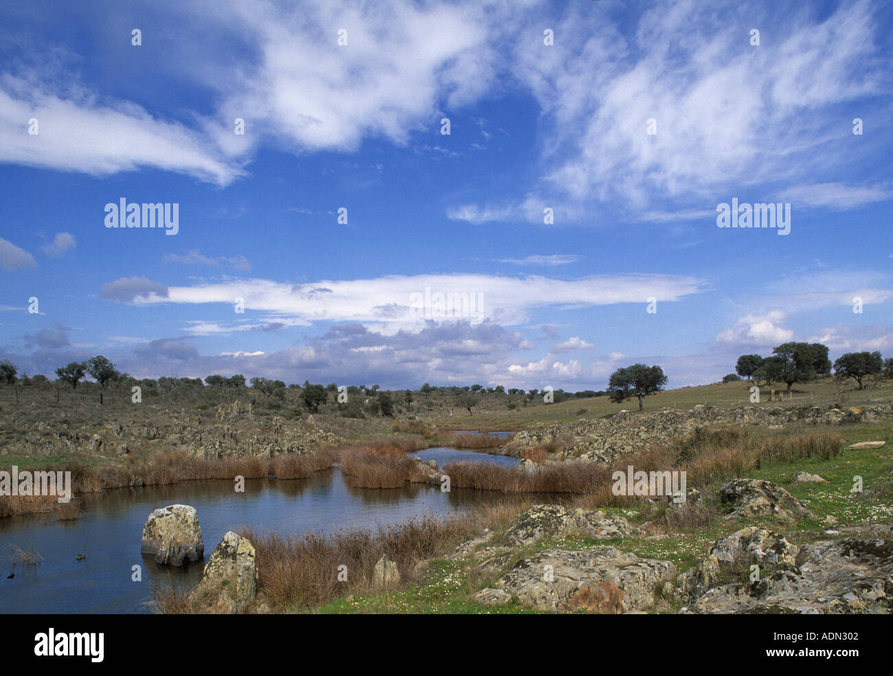 Extremadura, Landschaft Stock Photo
