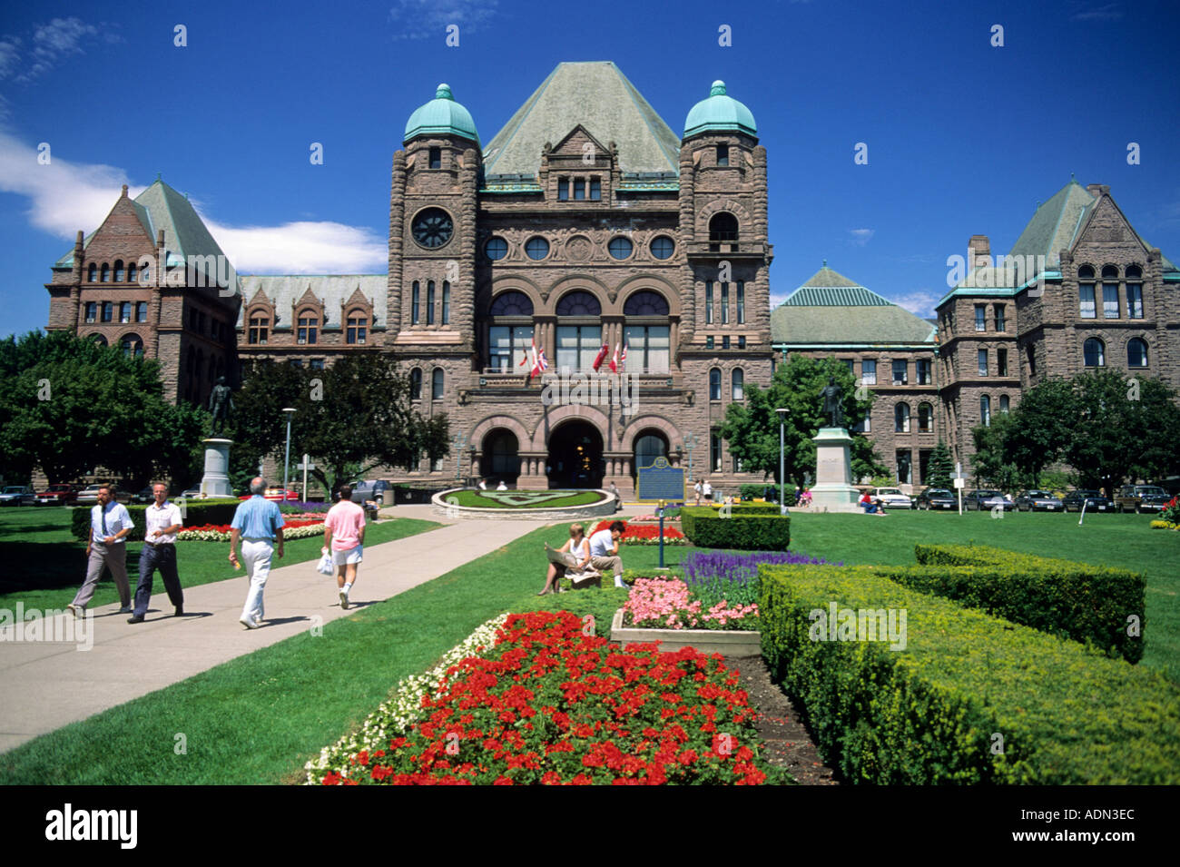 The Ontario Provincial Parliament in Toronto Canada Stock Photo Alamy