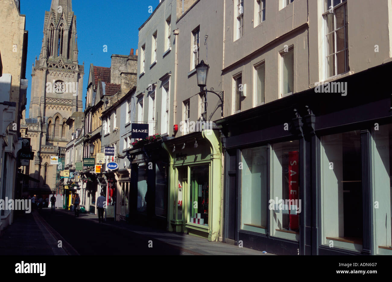 Green Street, Bath Spa, Somerset, UK Stock Photo Alamy