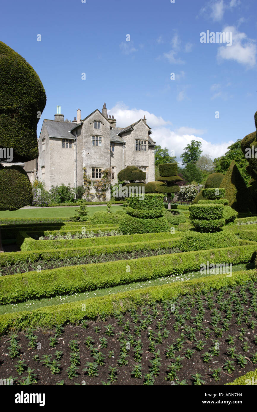Levens Hall, Cumbria, UK, Europe Stock Photo Alamy