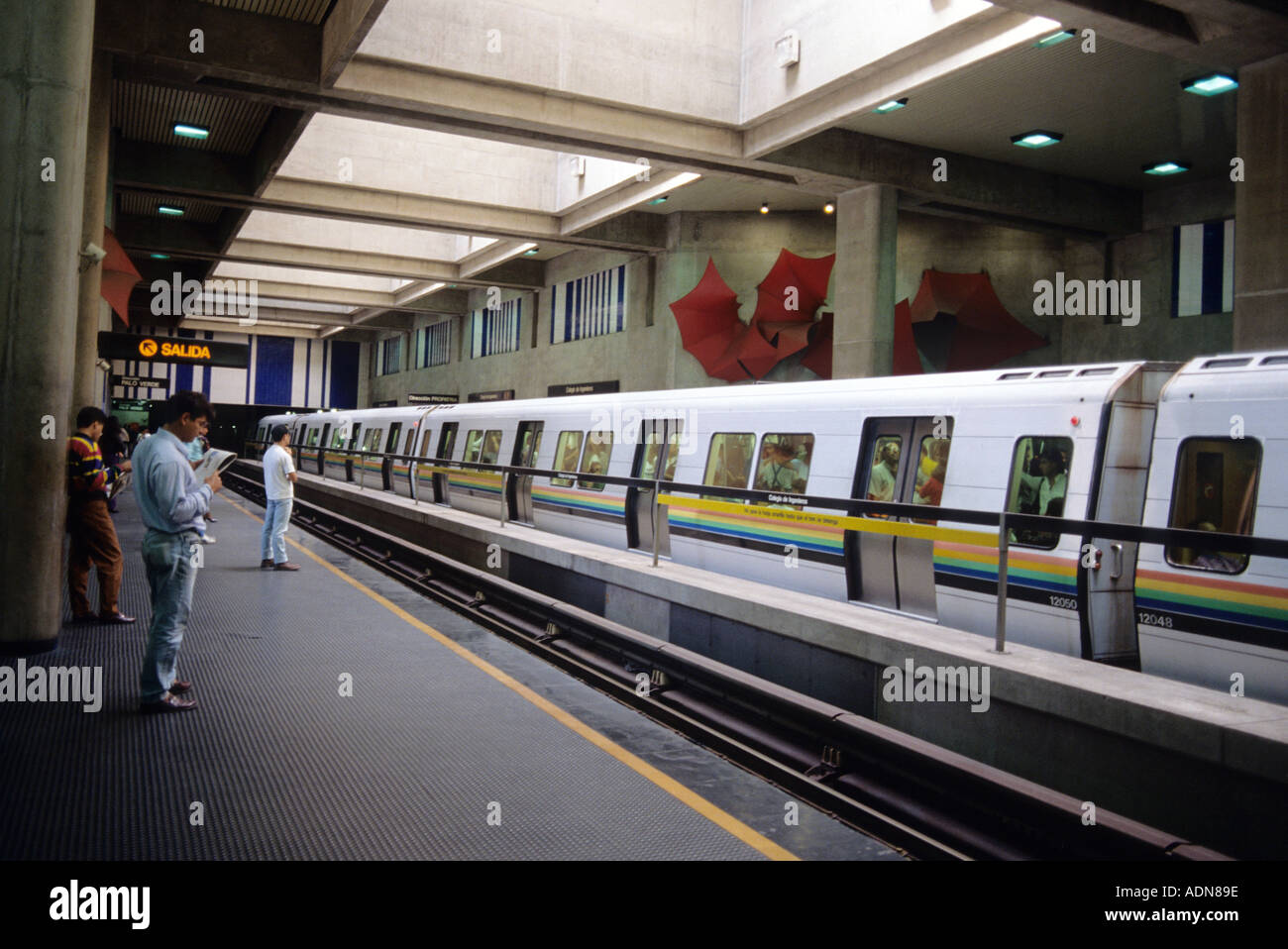 the-subway-metro-in-caracas-venezuela-stock-photo-alamy
