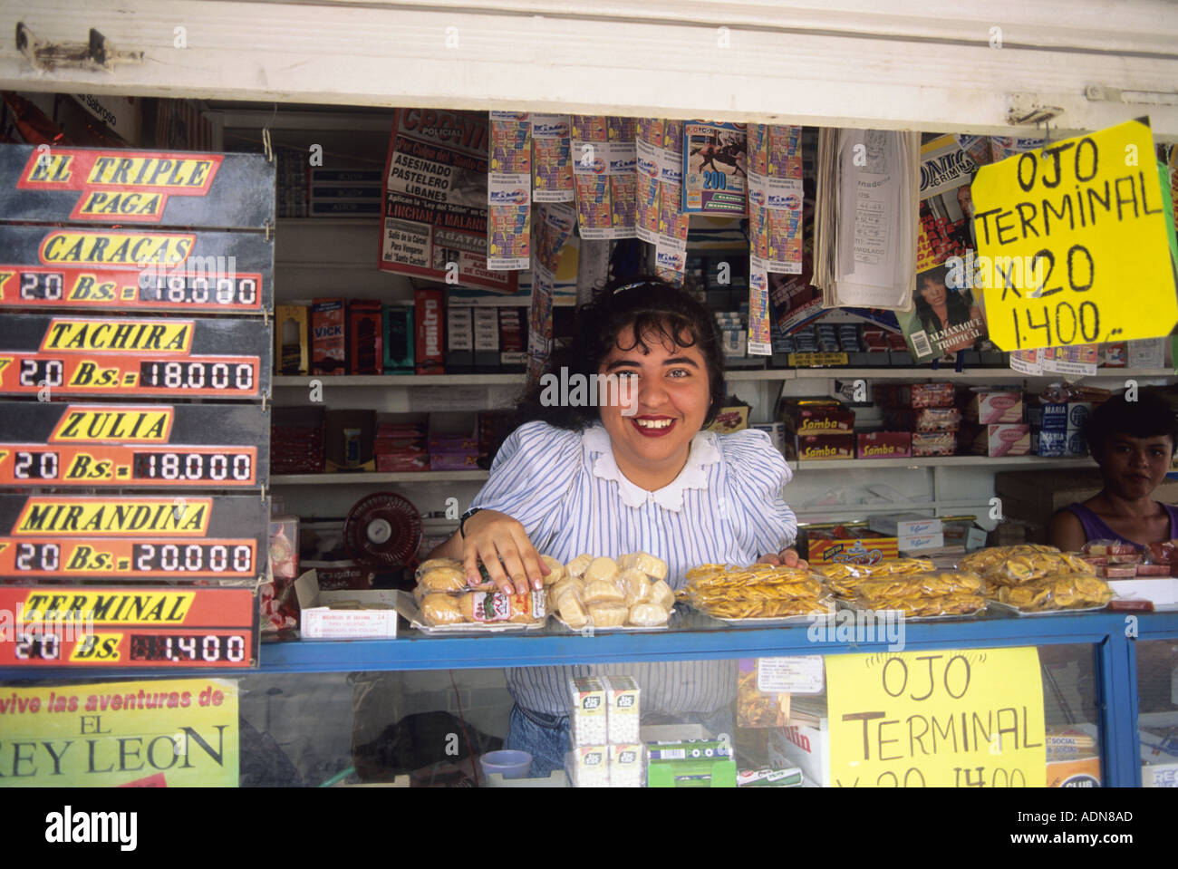 Candy stand hi-res stock photography and images - Alamy