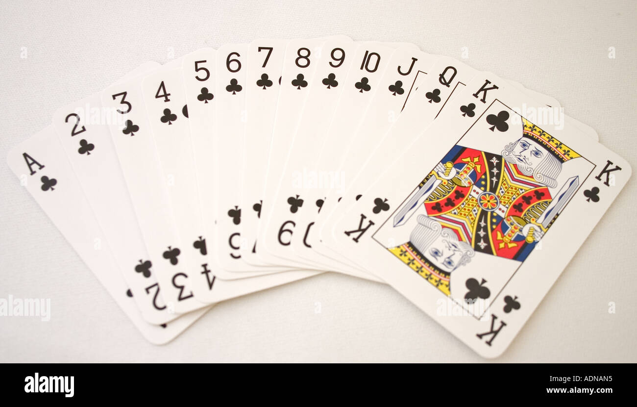 suit of cards Stock Photo Alamy