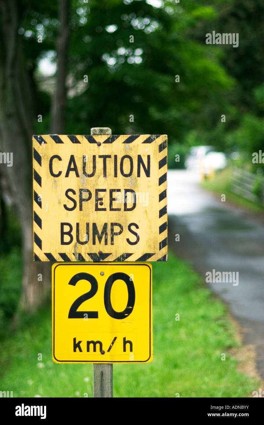 20 km h speed limit sign hires stock photography and images Alamy