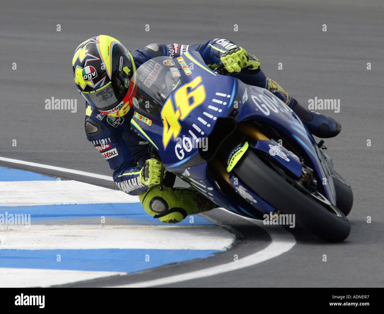 Valentino Rossi, World Moto GP champion Stock Photo