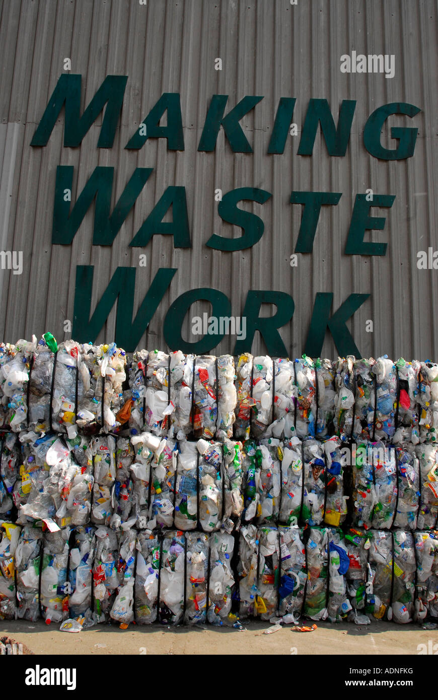 Waste recycling Centre in Kingston Upon Thames Stock Photo Alamy