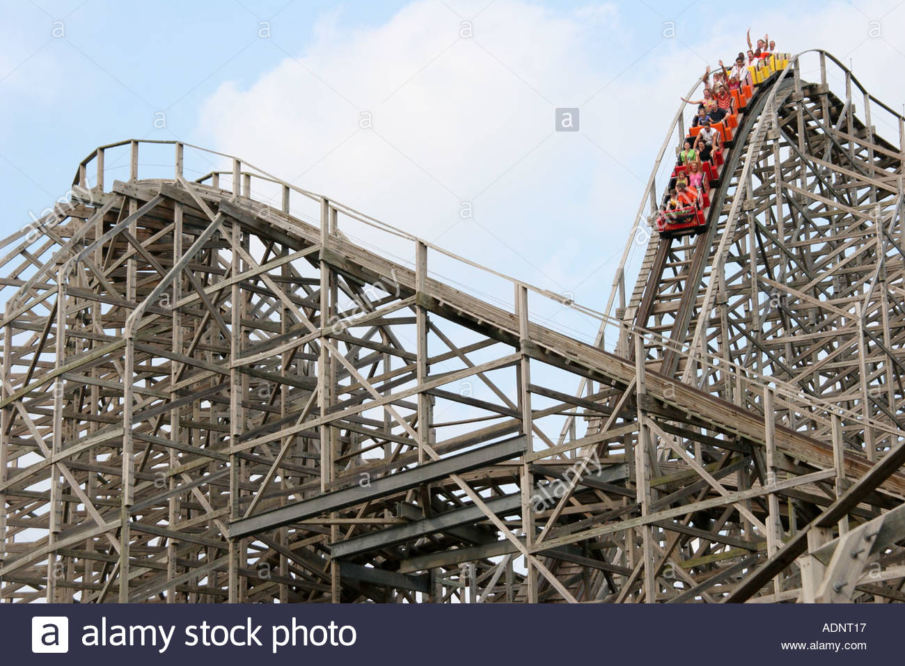 Birmingham Alabama VisionLand Magic Adventure Theme Park roller Stock