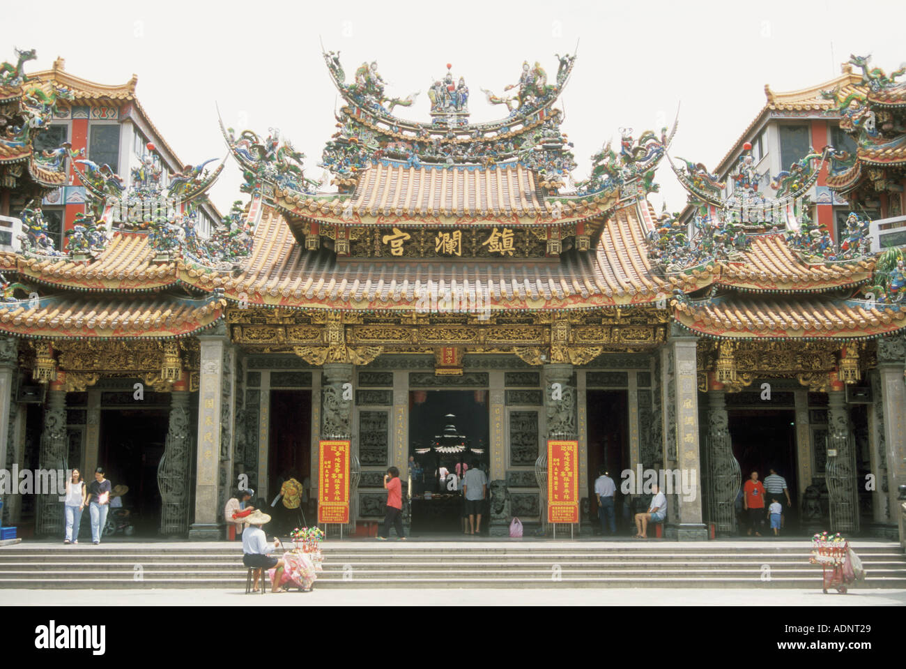 Taiwan Chinese Matsu Temple Tachia China Stock Photo