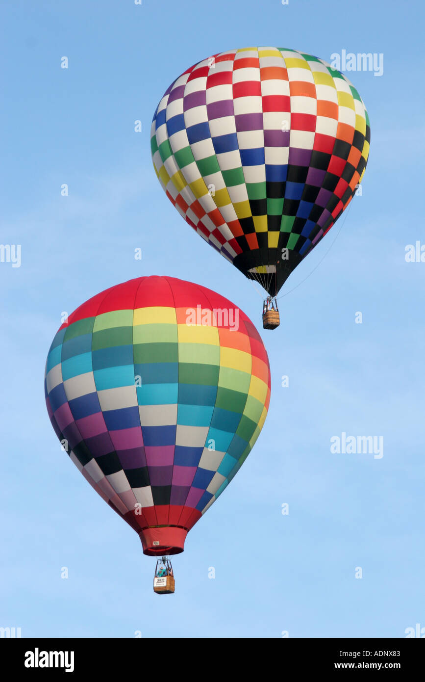 Alabama Morgan County,Decatur,Point Mallard Park,Alabama Jubilee Hot Air Balloon Classic,flight,visitors travel traveling tour tourist tourism landmar Stock Photo
